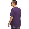 imageadidas Mens Basketball Graphic TShirtAurora PlumBlack