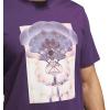 imageadidas Mens Basketball Graphic TShirtAurora PlumKaleidoscope Hoop