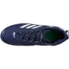 imageadidas Mens Icon 7 Mid Baseball ShoesTeam Navy BlueWhiteSilver Metallic