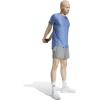 imageadidas Mens Own The Run ShortGreyWhite Melange