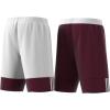 imageadidas Mens Running Response ShortMaroonWhite