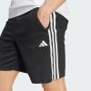 imageadidas Mens Train Essentials Piqu 3Stripes Training ShortsBlack  White