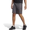 imageadidas Mens Train Essentials Piqu 3Stripes Training ShortsGrey FiveBlack