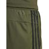 imageadidas Mens Train Essentials Piqu 3Stripes Training ShortsNight CargoBlack