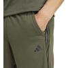 imageadidas Mens Train Essentials Piqu 3Stripes Training ShortsShadow OliveBlack