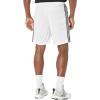 imageadidas Mens Train Essentials Piqu 3Stripes Training ShortsWhiteBlack