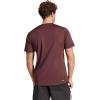 imageadidas Mens Train Essentials TShirtAurora RubyWhite