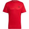 imageadidas Mens Train Essentials TShirtBetter ScarletBlack