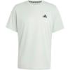 imageadidas Mens Train Essentials TShirtLinen GreenBlack