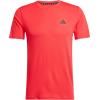 imageadidas Mens Train Essentials TShirtLucid RedBlack