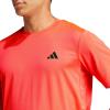imageadidas Mens Train Essentials TShirtPure RubyBlack