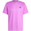 imageadidas Mens Train Essentials TShirtPurple BurstBlack