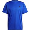 imageadidas Mens Train Essentials TShirtSemi Lucid BlueBlack