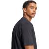 imageadidas Originals Mens Essentials Linear Single Jersey TShirtBlackWhite
