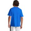 imageadidas Originals Mens Essentials Linear Single Jersey TShirtTeam Royal BlueBlack