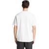 imageadidas Originals Mens Essentials Linear Single Jersey TShirtWhiteBlack