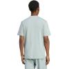 imageadidas Originals Mens Essentials Linear Single Jersey TShirtWonder SageWhite