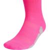 imageadidas Unisex Utility All Sport Compression Socks Sports Socks for Men Women Youth Boys and Girls NCAA Compliant 1PackShock PinkBlack2