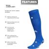imageadidas Unisex Utility All Sport Compression Socks Sports Socks for Men Women Youth Boys and Girls NCAA Compliant 1PackTeam Royal BlueWhite2