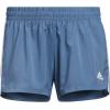 imageadidas Womens 3Stripes Woven Shorts LegendAltered Blue