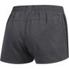 imageadidas Womens 3Stripes Woven Shorts LegendGrey Black