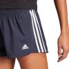 imageadidas Womens 3Stripes Woven Shorts LegendInkWhite