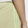 imageadidas Womens 3Stripes Woven Shorts LegendMagic Lime
