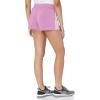 imageadidas Womens 3Stripes Woven Shorts LegendPulse LilacWhite