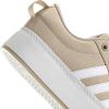 imageadidas Womens Bravada 20 Platform SneakersClay BrownWhiteCyber Metallic