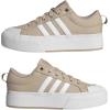 imageadidas Womens Bravada 20 Platform SneakersClay BrownWhiteCyber Metallic
