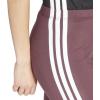 imageadidas Womens Essentials 3Stripes Cotton LeggingsAurora RubyWhite
