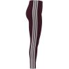imageadidas Womens Essentials 3Stripes Cotton LeggingsAurora RubyWhite