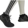 imageadidas Womens Essentials 3Stripes Cotton LeggingsMedium Grey HeatherBlack