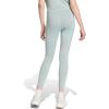 imageadidas Womens Essentials 3Stripes Cotton LeggingsWonder SageWhite