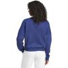 imageadidas Womens Essentials Small Logo Feel Cozy SweatshirtDark BlueWhite