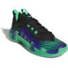 imageadidas Womens Exhibit Select 20 Pro Basketball ShoesBlackSemi Screaming GreenLucid Blue