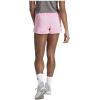 imageadidas Womens Pacer Training 3Stripes Woven HighRise ShortsBliss PinkWhite