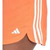 imageadidas Womens Pacer Training 3Stripes Woven HighRise ShortsBright Red
