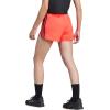 imageadidas Womens Pacer Training 3Stripes Woven HighRise ShortsLucid Red