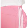 imageadidas Womens Pacer Training 3Stripes Woven HighRise ShortsPink Fusion
