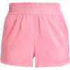 imageadidas Womens Pacer Training 3Stripes Woven HighRise ShortsPink Fusion