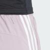 imageadidas Womens Pacer Training 3Stripes Woven HighRise ShortsPreloved FigWhite