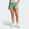 imageadidas Womens Pacer Training 3Stripes Woven HighRise ShortsPreloved Green