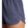 imageadidas Womens Pacer Training 3Stripes Woven HighRise ShortsShadow NavyShadow Navy