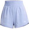 imageadidas Womens Pacer Training 3Stripes Woven HighRise ShortsViolet Tone MelangeViolet Tone