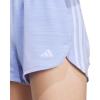 imageadidas Womens Pacer Training 3Stripes Woven HighRise ShortsViolet Tone MelangeViolet Tone
