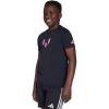 imageadidas Unisex Kids Messi TShirtBlackName  Number