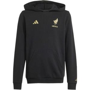 imageadidas Kids Mexico 2025 HoodieBlackGold Metallic