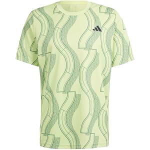 imageadidas Mens Club Tennis Climacool TShirtPulse LimePreloved Green
