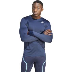 imageadidas Mens Own The Run Long Sleeve TShirtInk
